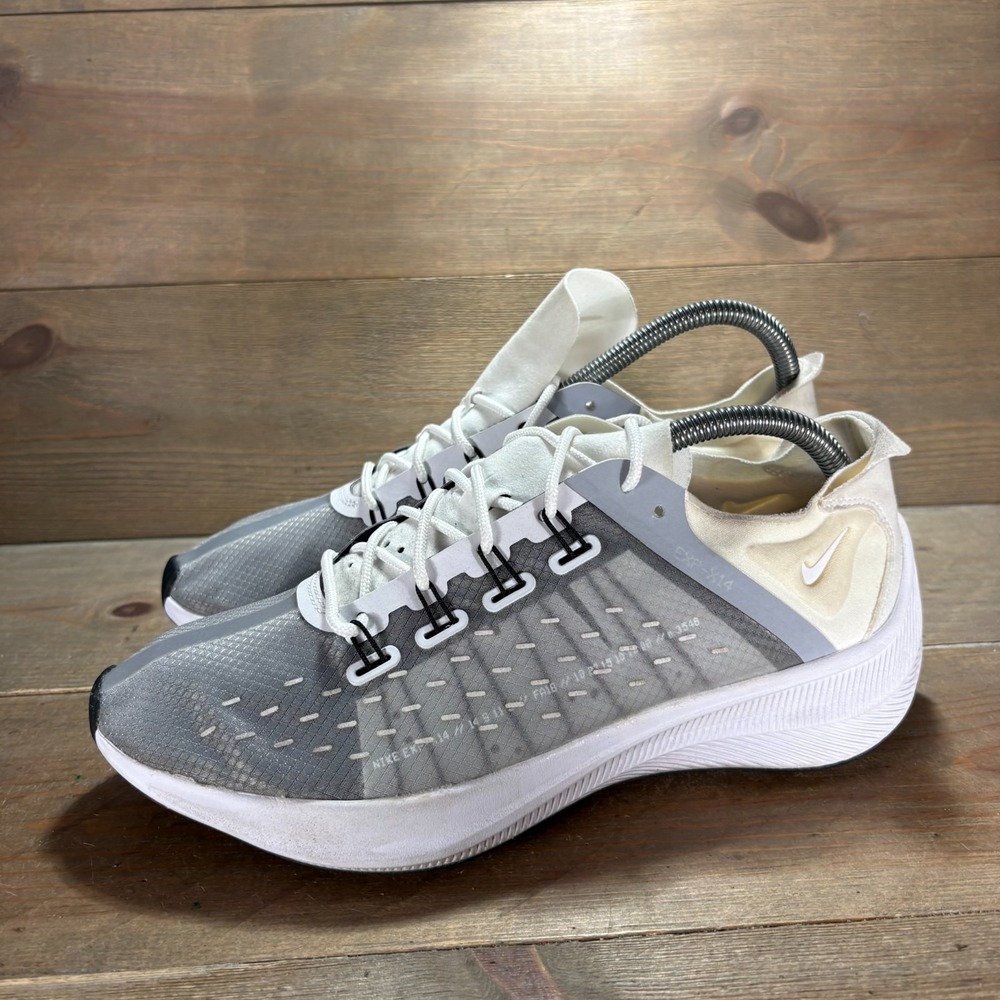 Nike EXP X14 Womens size 8.5 shoes Gray Mesh Lace Up Running sneakers